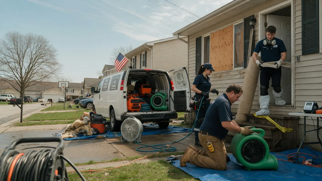 Water Damage Restoration in Whipple, OH near me